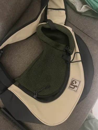 Bolsa Transporte Pet Tipo Sling Ergonômica - Cães e Gatos Porte Pequeno