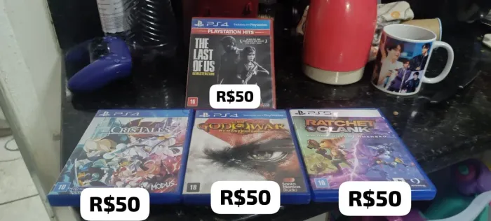 Jogos PS4 e PS5