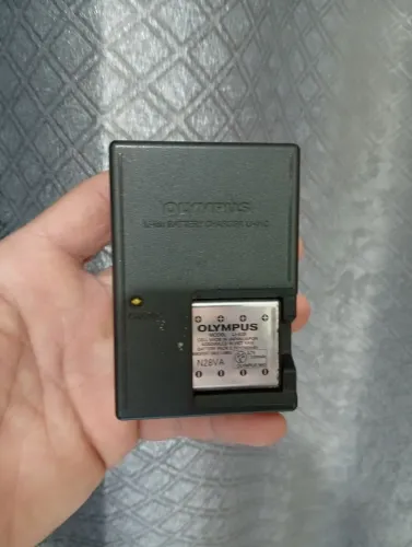 Carregador e bateria Olympus