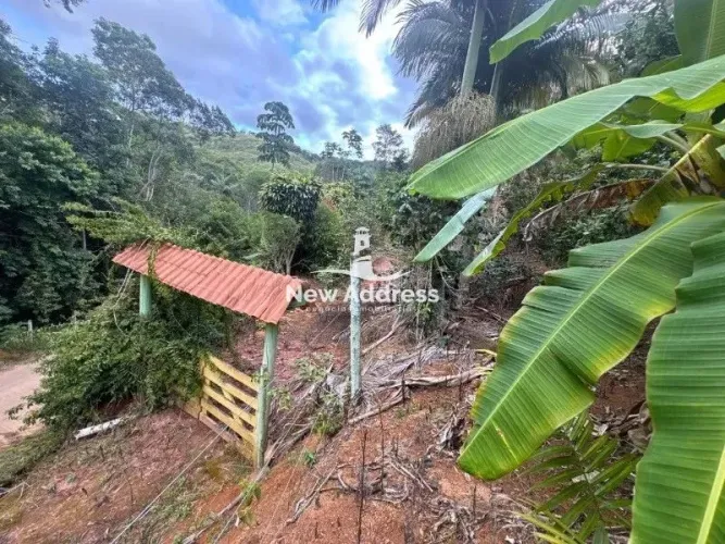 Terreno à venda em Domingos Martins com platô.