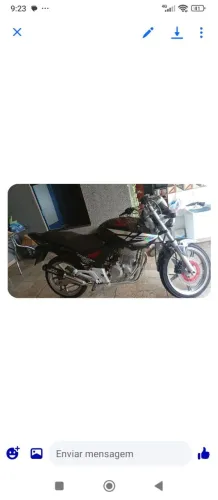 Honda CBX 250 Twister Preta - Linda Moto, Visual Esportivo!