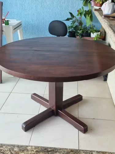 Mesa extensível antiga 