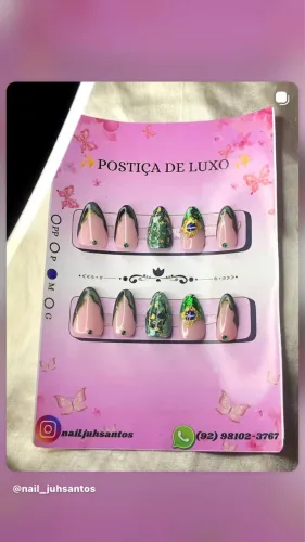 POSTIÇA DE LUXO~PRONTA ENTREGA