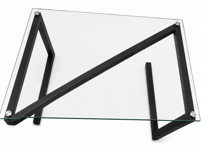 Mesa de vidro para centro de sala