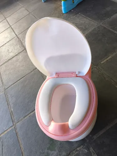 Vaso pinico privada troninho  infantil menina
