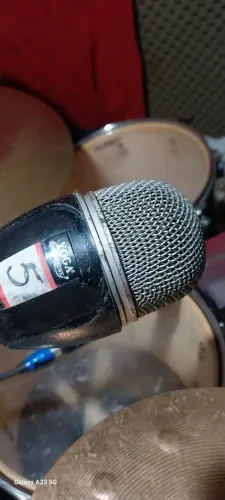 Mic yoga bumbo percussão