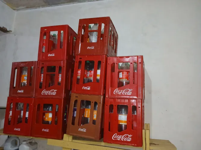 grades de refrigerantes retornavel de 2 litros