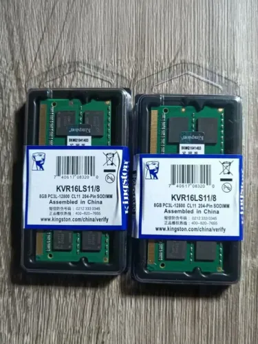 Memória RAM Kingston 8GB DDR3 para Notebook 1333 MHz