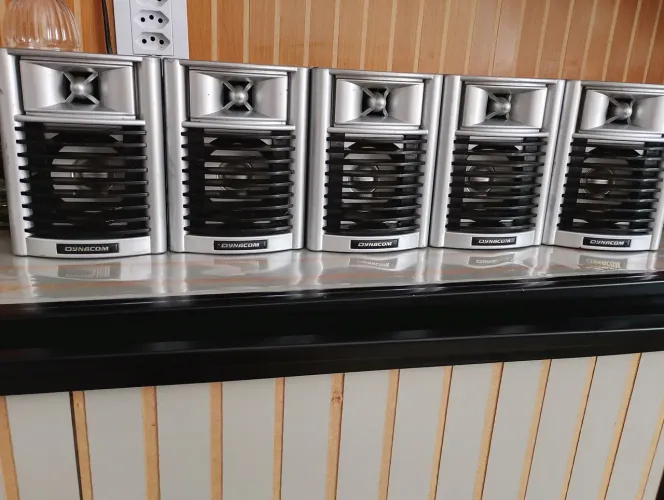 5 caixas Acústica Dynacon de home theater 8ohms