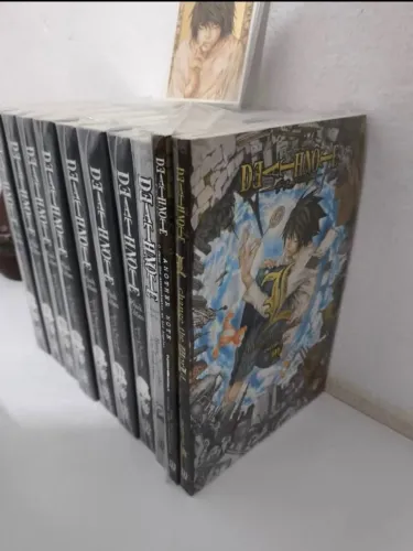 Coleção Mangá Death Note Black Edition + Extras