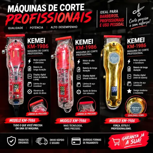 Vendo duas máquinas de cortes da Kemei