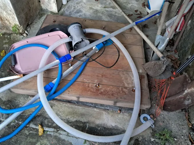 Expositor para máquina de bater açai