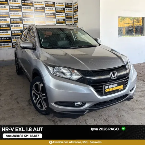 Honda HR-V EXL 1.8 Flexone 16V 5P Aut. 2018