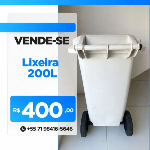 Lixeira 200L