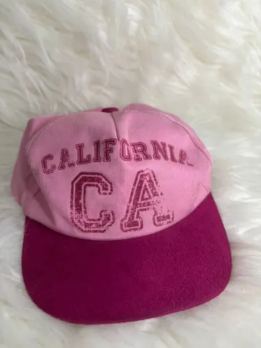 Boné Infantil California CA Rosa