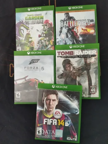 Jogos Xbox One (5 jogos)