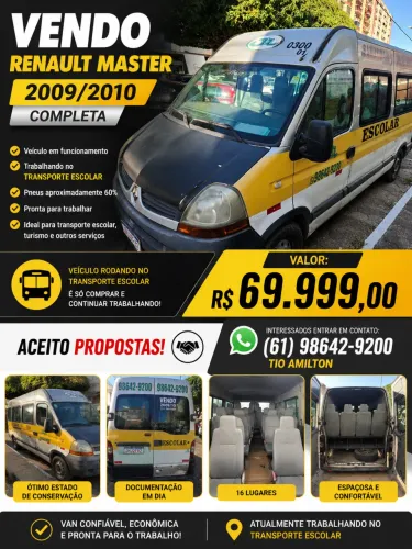Renault Master 2.5 DCI 16V 115cv 16L Diesel 2010
