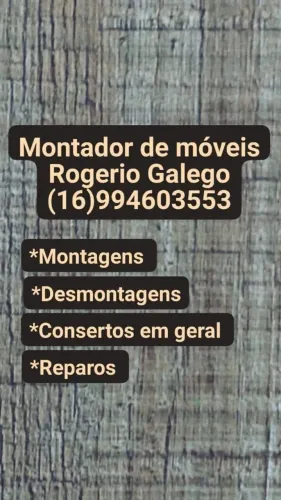Montador de móveis Rogério galego *
