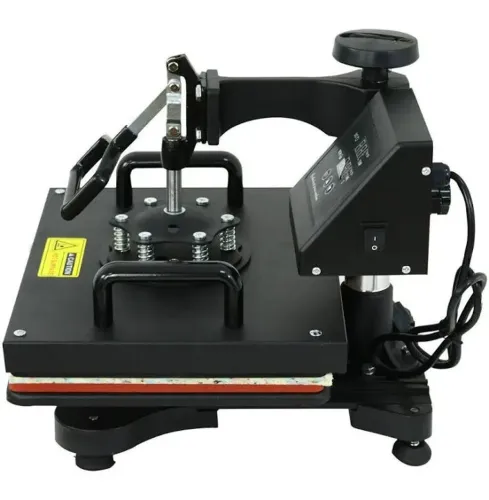Prensa Térmica 8x1 Sublimação Caneca Camiseta Bones Pratos Caneta StecSmart Colorful LCD