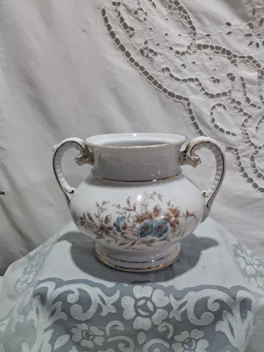 Açucareiro Antigo em Porcelana 