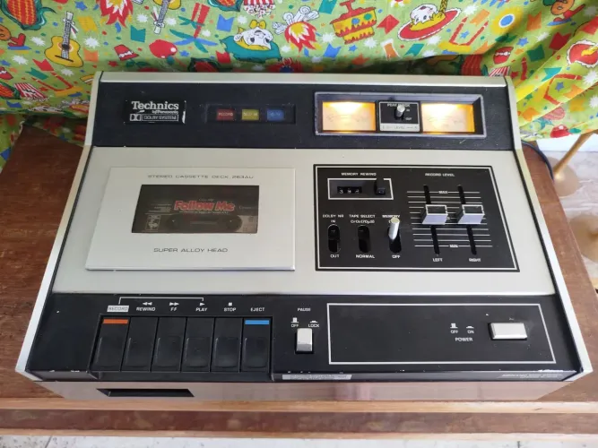 Tape deck technics - made in japan