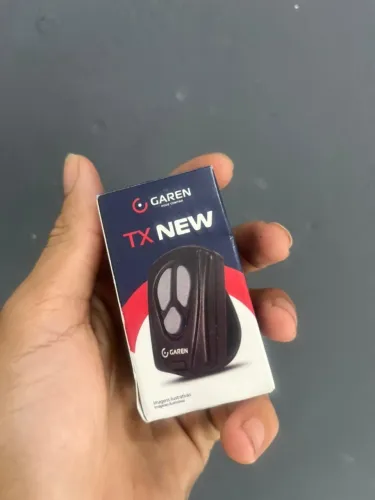 Controle Garen TX Max: Tecnologia Anti-Clonagem na Palma da Sua Mão