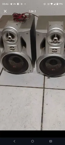 Par de caixas LG para Microsystem