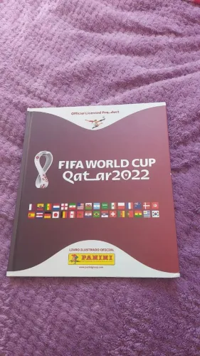 Álbum copa 2022 capa dura
