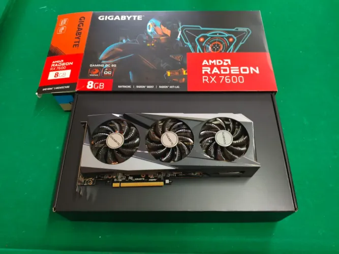 Rx 7600 de 8gb gigabyte 