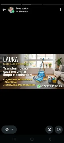 Diarista e Limpeza em evento e Pós-Evento -Condômino terra da Barra , residências !
