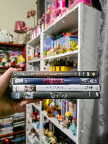 Lote DVD Filmes Tom Hanks - 4 filmes