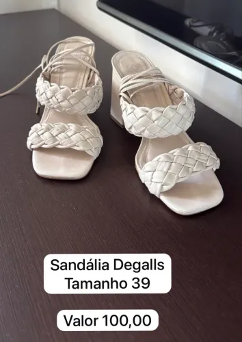 Sandália Branca
