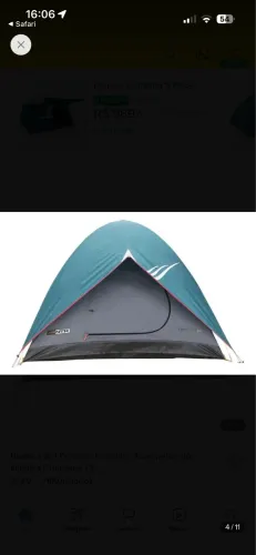 Barraca camping cherokee 9 ligares