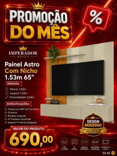 Painel para tv