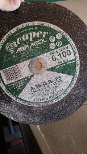 Disco de corte para policorte 10"x 5x8"