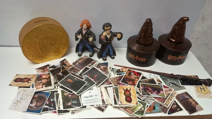 Kit de itens colecionáveis Harry Potter todos pelo valor anunciado