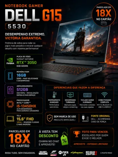 NOTEBOOK GAME DELL G15