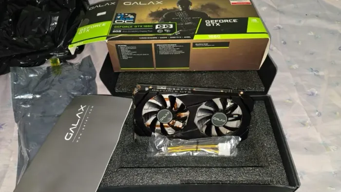 Placa Vídeo Galax Geforce Gtx 1660 Super 1-click Oc