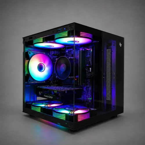 PC Gamer Core i3 9100 3.60GHz / RX 6400 4GB GDDR6 / 8GB DDR4 2400MHz ( 2 x 4GB )