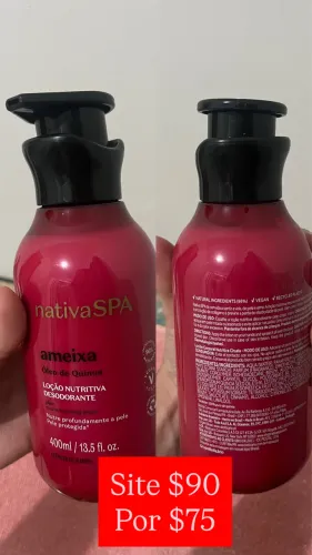 Loção hidratante
