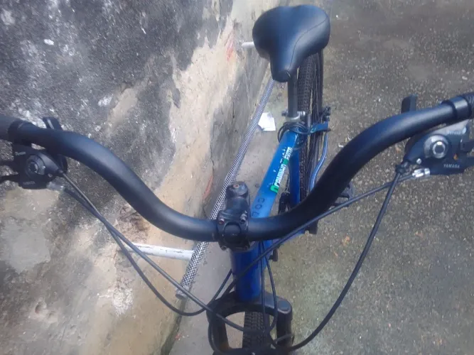 Bike Aro 29 com amortecedores e freios à disco