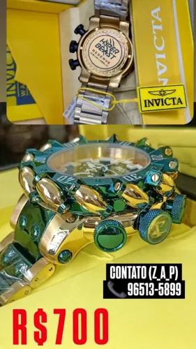 Relógio INVICTA RESERVE HYPER BEAST BLUE LABEL