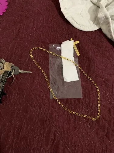 Vendo colar Prata com banho 18k