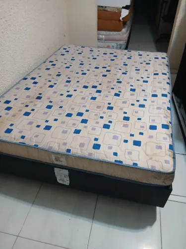 Colchão Ortobom Espuma D 33 Ortobom + cama $550 entrego aceito cartão