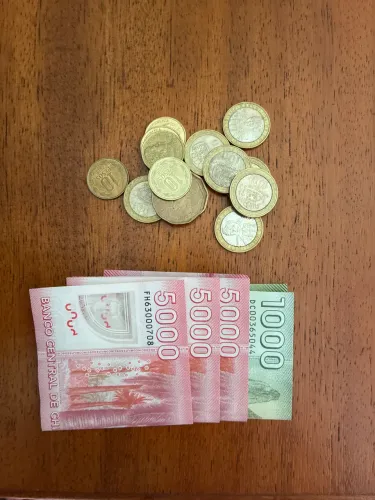 Vendo peso chileno