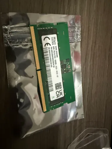 Memória ram 8gb ddr5 5600mhz nova sodimm notebook