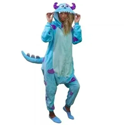 Macacão fantasia monstros S.A sulley disney
