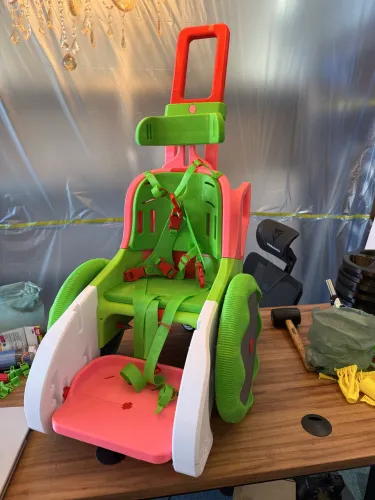 Cadeira de rodas 3D