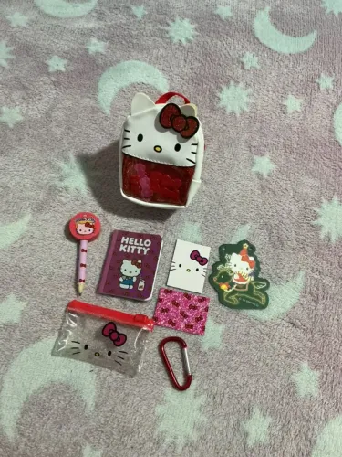Chaveiro Mochilinha Hello Kitty