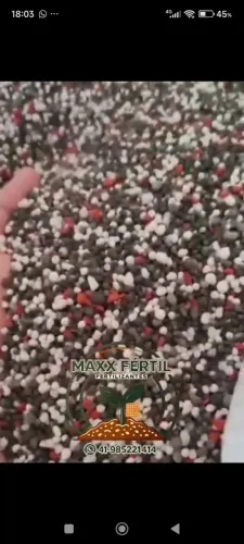 A MELHOR VARREDURA DO MERCADO, VARREDURA DE ADUBO NPK GRANULADO, MÍNIMO 15 TONELADAS!